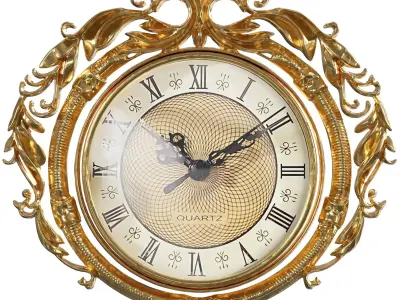 wall clock 53 3D model