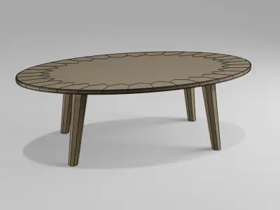 Modern Coffee Table Free 3D model