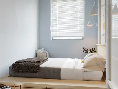 Yellow Modern Apartment 3D model