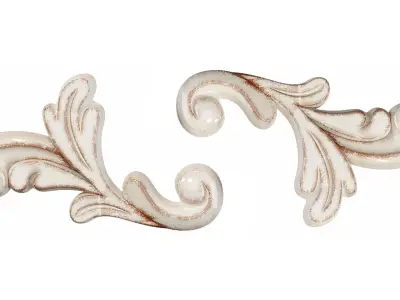 Classic carved 137 3D model