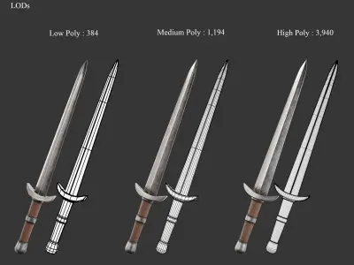 Medieval Collection Weapons Daggers
