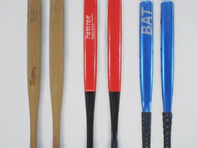 Baseball Bat PBR Low Poly Low-poly 3D model