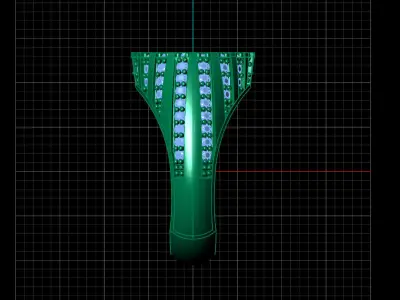Print Ready STL 3DM  Gents Rings Diamond Men Ring  3D print model 240