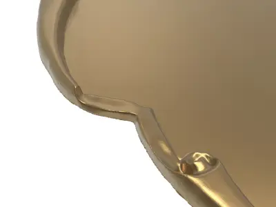 Carved Picture Frame 3D model