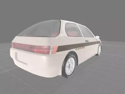 Corolla II SR 1994 3D model