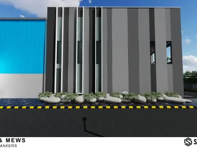 Office design 3D model