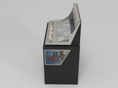 Seeburg Discotheque Jukebox 1965 3D model