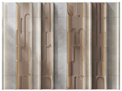 Wall Panel Decor 146 3D model
