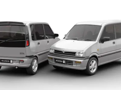 Perodua Kenari 3D model