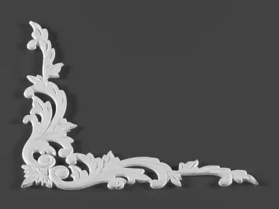 7 ornamental classic decoration 3d model kitbash vol 47 3D model