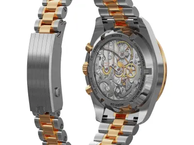 Omega Speedmaster Moonwatch Professional Moonshine 3D model