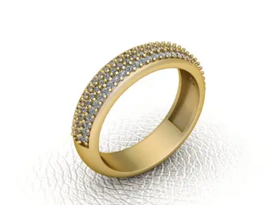  HIP HOP LUXURY RING  PENDANT  3D print model
