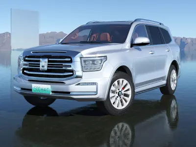 2025 Tank500 Hi4T With interior 3D model