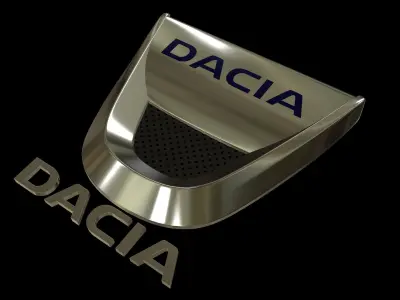 Dacia Logo 3D model