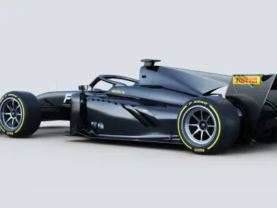 Dallara F2 2021 3D model