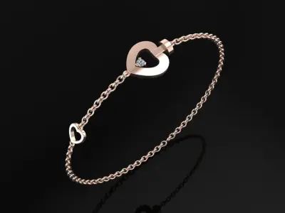 Fred Bracelet 3D print model