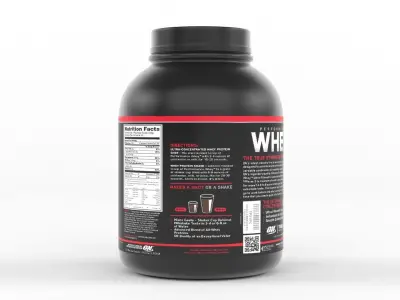 Protein Powder 3D model