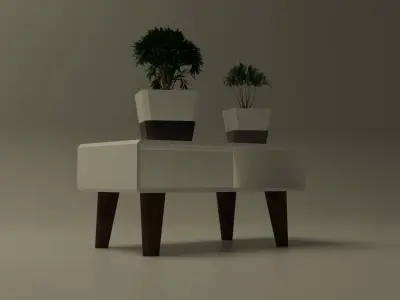 PACKAGE Minimalst Modern Furniture Free 3D model