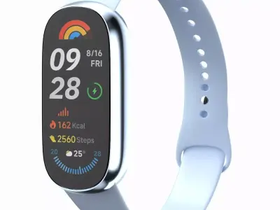 Xiaomi Smart Band 9 Blue 3D model