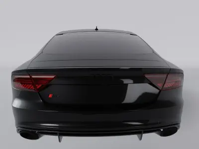 Audi RS7 Sportback 2017 Street Car  3D model