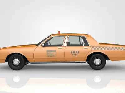 Chevrolet Caprice Classic Taxi 1989 3D model