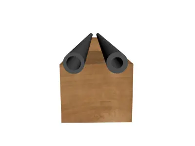 1 8in Pipe 3D model