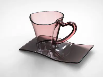 L1ghtBl heart cup 3D model