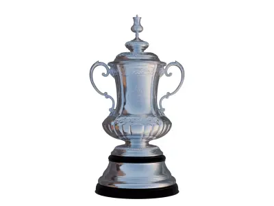 FA Cup trophy - The Football Association Challenge Cup trophy 3D model