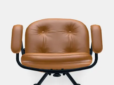 ALEFJALL Office chair 1 Low-poly 3D model