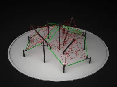 Teenagers Outdoors Toys 3D model