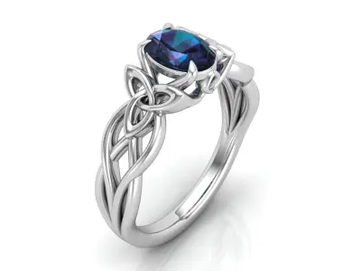 Celtic ring 3 3D print model