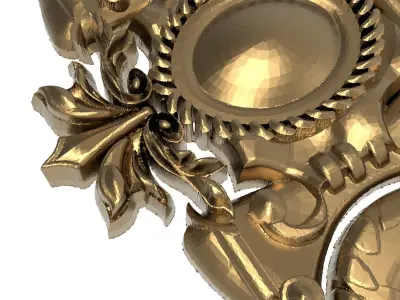  decorative pattern ready for 3D printing 3D model 281