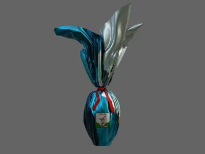 Chocolate Easter Egg - Ovo de Pascoa 3D model