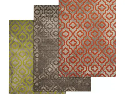 Rug Set 394 3D model