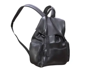 Backpack 129 - All MH Bodies - UE5 Skeletons - Rigged Low-poly 3D model