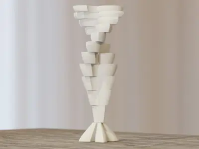 Modern Table Decor 3D print model