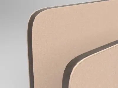 Zumba Card Holder Low-poly 3D model