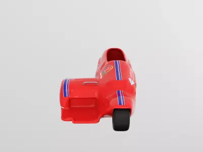 F1 Sidecar Low-poly 3D model