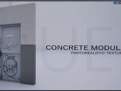 Modular Pack 1 Low-poly 3D model