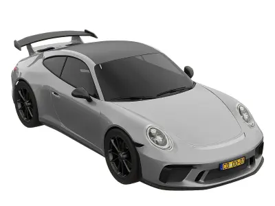 Porsche 911 Mk2 Gt3 3D model