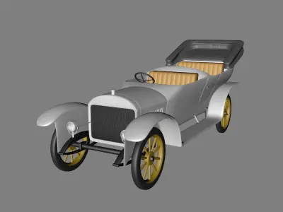 Old car 3D model