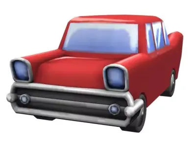 Lowpoly item Cartoon - S4 Low-poly 3D model