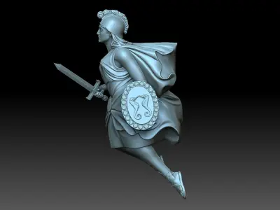 Galyunny figure 3D print model