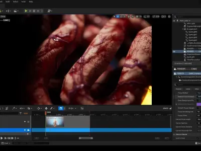 GutMan man in flames 3D model