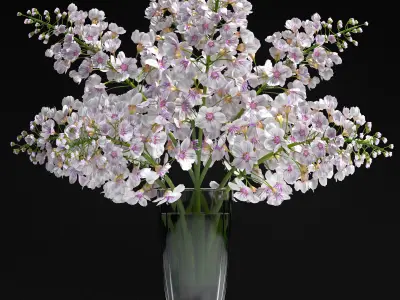 Flower Vase Set 3D model