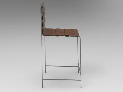 Strike Stool 3D model