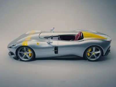 Ferrari Monza SP1 3D Model 3D model