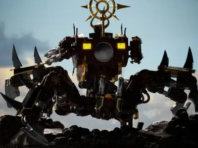 Demon Crab Engine 3D model