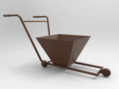 ground trolley 3D print model