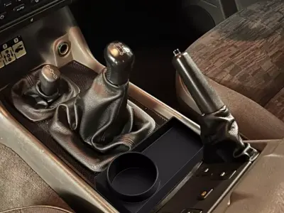 Land Rover Discovery 1 and 2 Cup Holder and Tray Organizer 3D print model